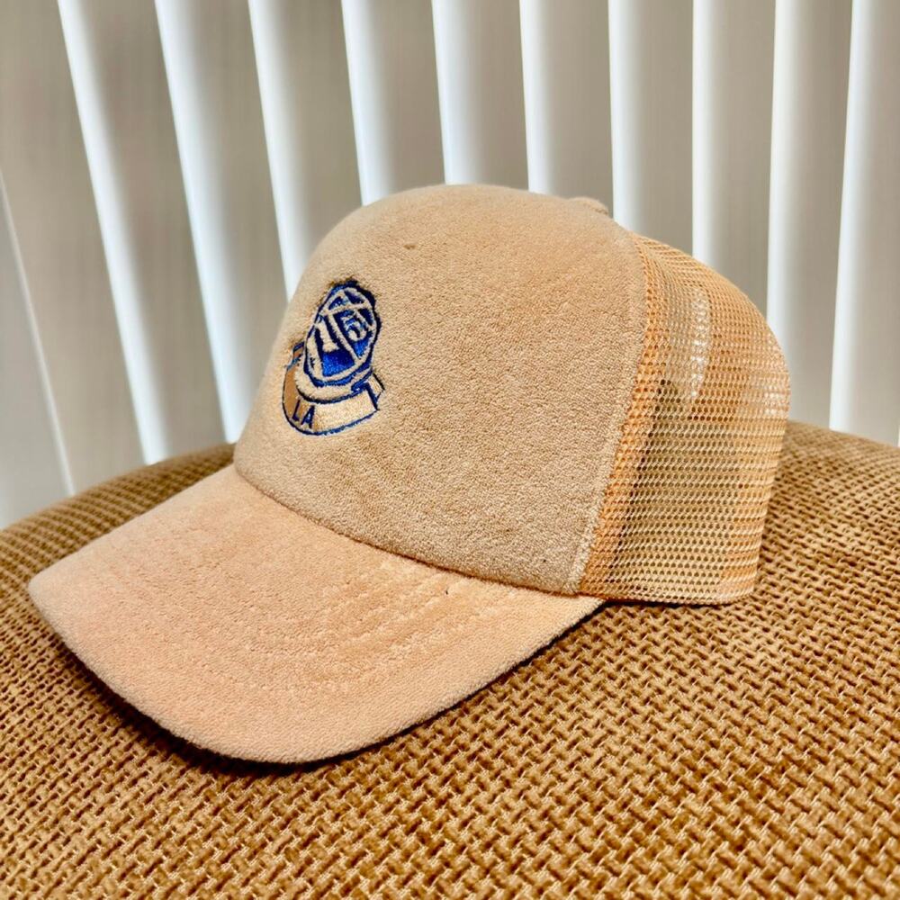 FREE PEOPLE Movement Dodgers LA Baseball Cap  Embroidered Logo Soft Peach NWOT